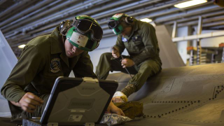 Illustration for article titled 'Absolute Youngest' Marine In The F-35 Test Force Shares His Experiences